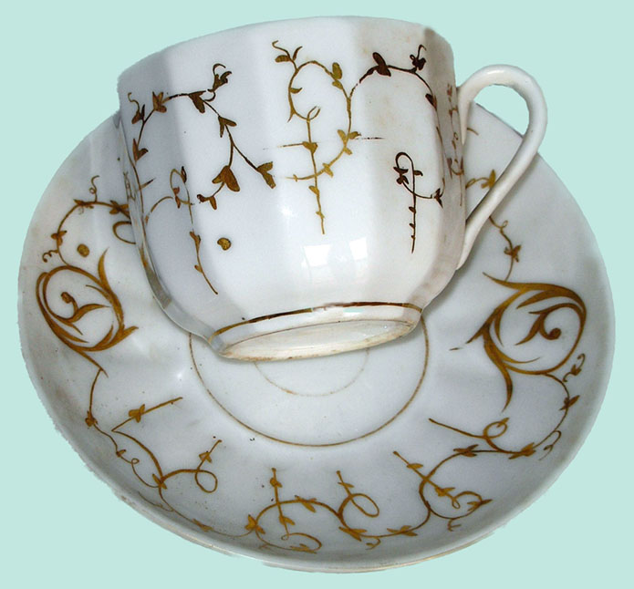 Elizabeth Smith Demarest Cup and Saucer